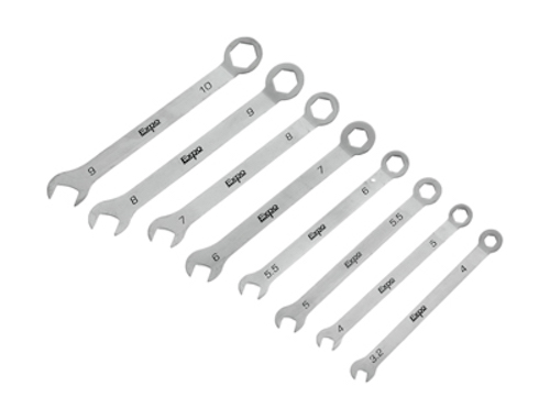 Expo Tools 78090  Professional 8pc Super Thin Combination Spanner Set
